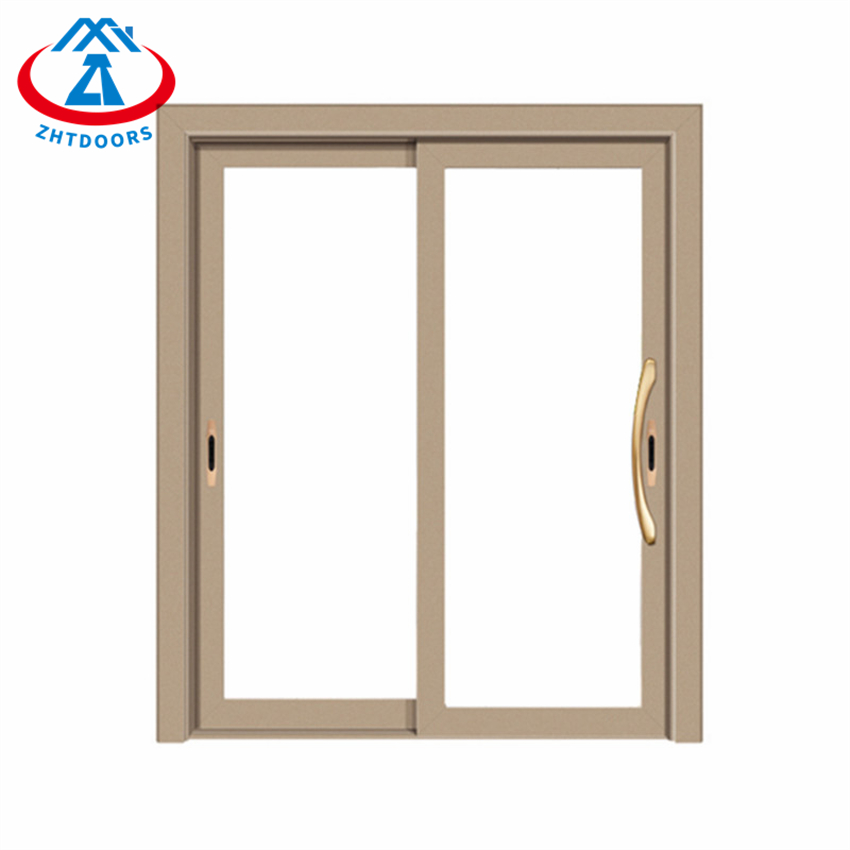 Clear Glass Simple Design Aluminum Sliding Window