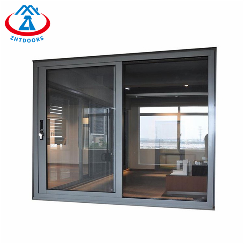 Double Glazed Tempered Glass Windows Aluminium Sliding Window