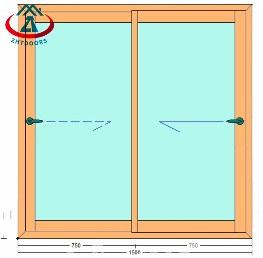 Heat Insulated Aluminum Sliding Window