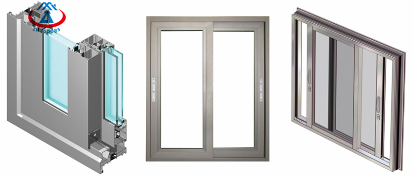 Factory Modern House Latest Grill Design Wood Aluminium Sliding Window