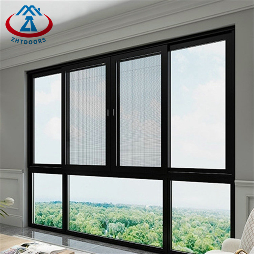 Factory Wholesale Prefab House Aluminum Interior Double Sliding Window