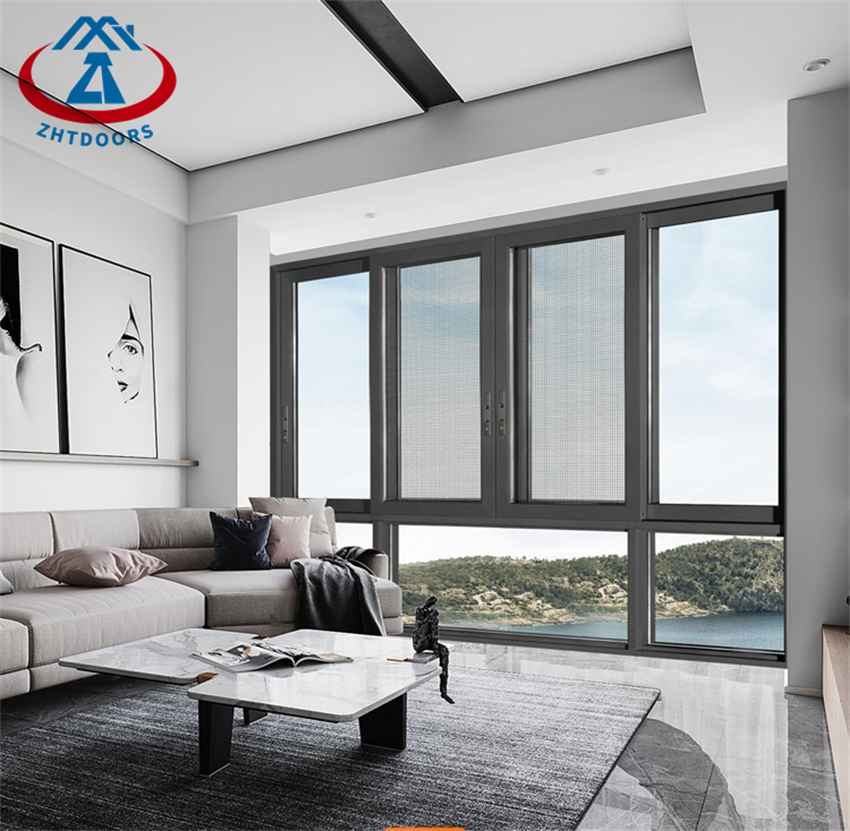 Factory Wholesale Prefab House Aluminum Interior Double Sliding Window