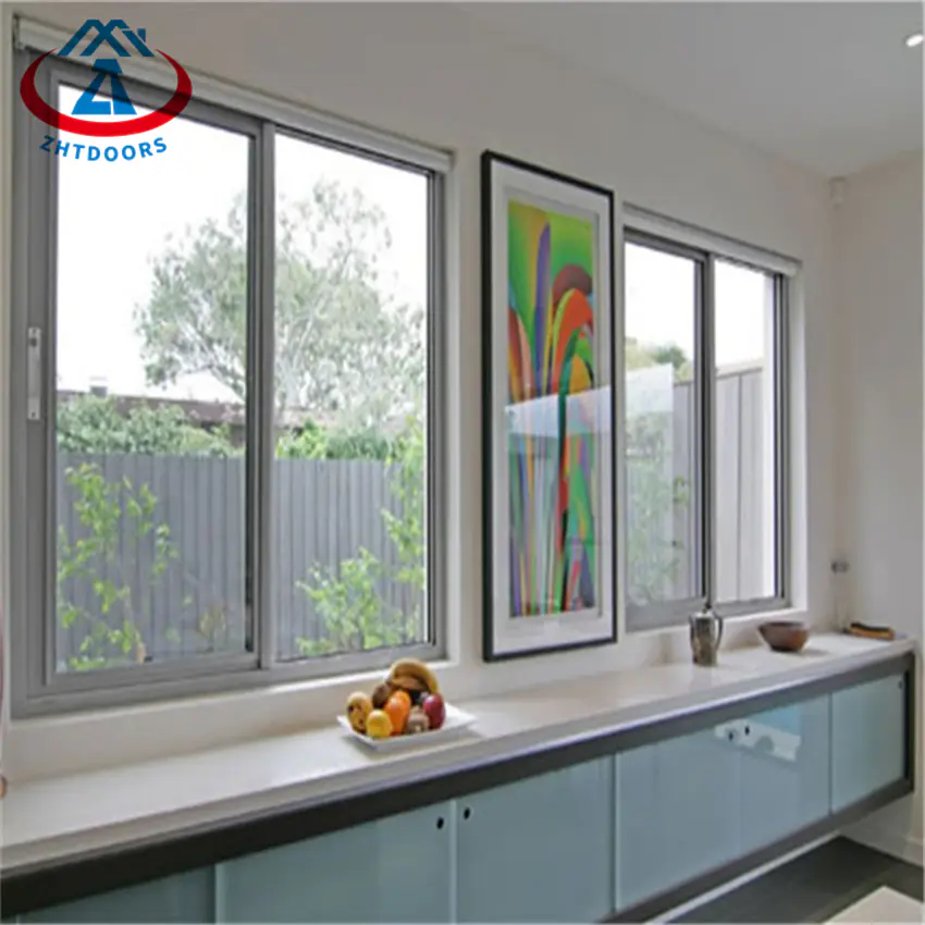 Safe And Secure Long Kitchen Windows