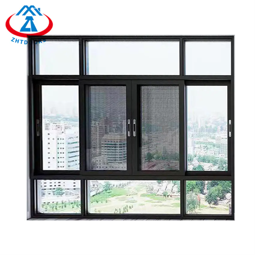 Good Quality Aluminium Window Safety Unbreakable Sliding Window