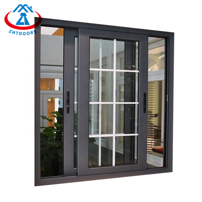 High Quality Ce Certificates Simple Design Aluminium Sliding Window