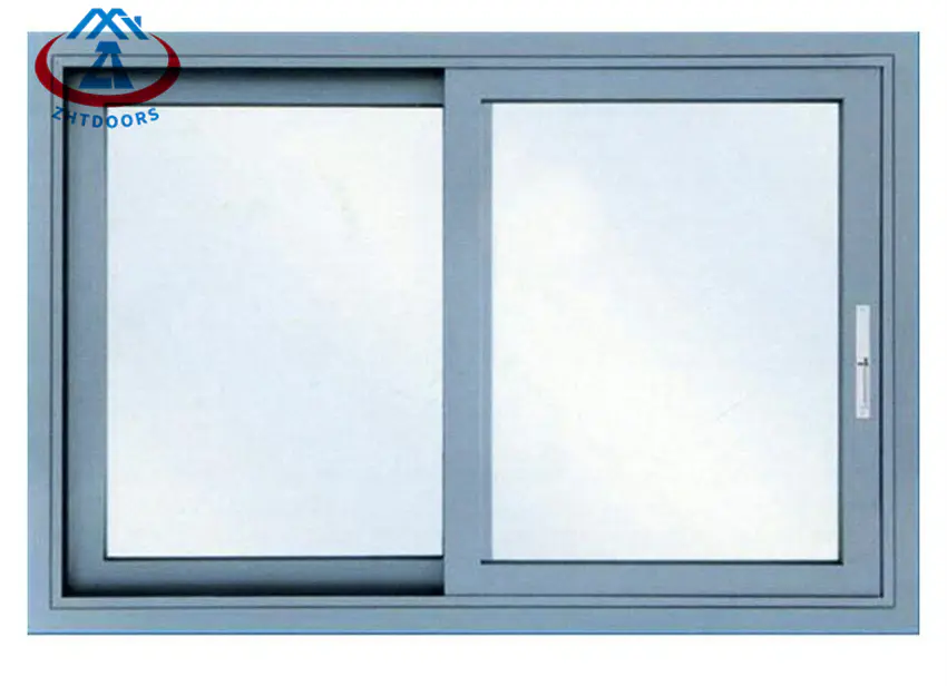 Low Price Hurricane Proof Aluminium Frame Tempered Sliding Window