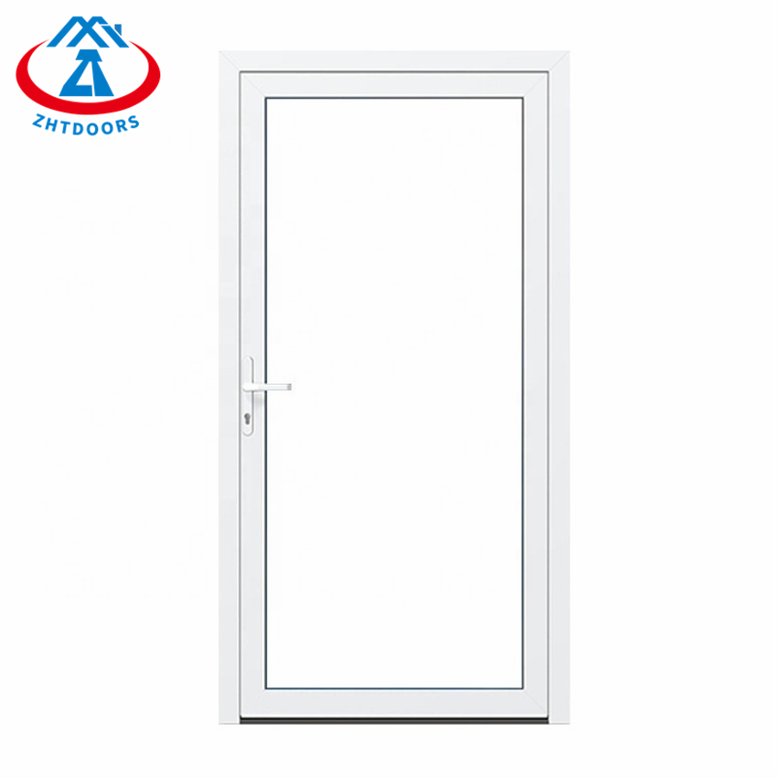 Open Out White Black Aluminum Frame Simple Design Sliding Window