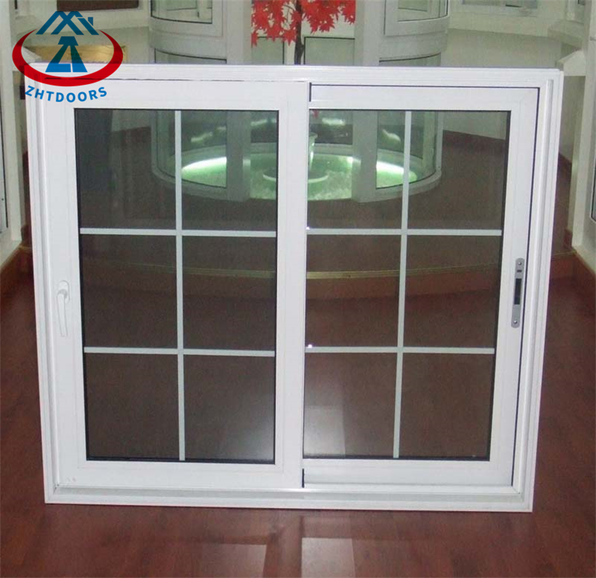Popular Fashionable Grilled Aluminium Sliding Window