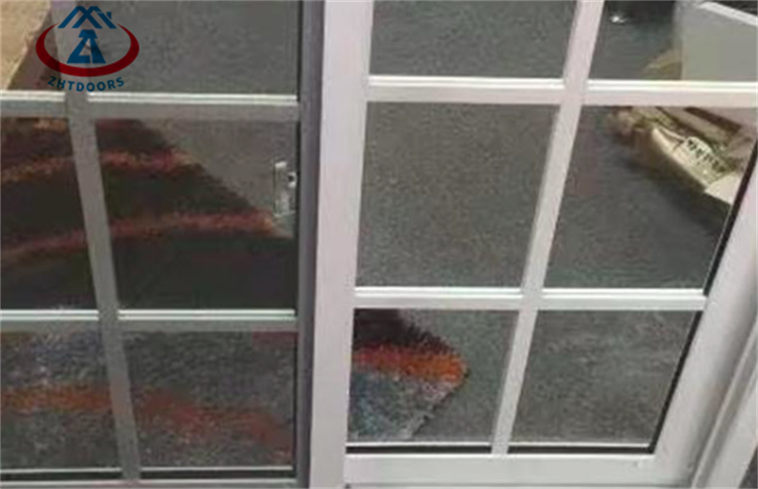 Popular Fashionable Grilled Aluminium Sliding Window