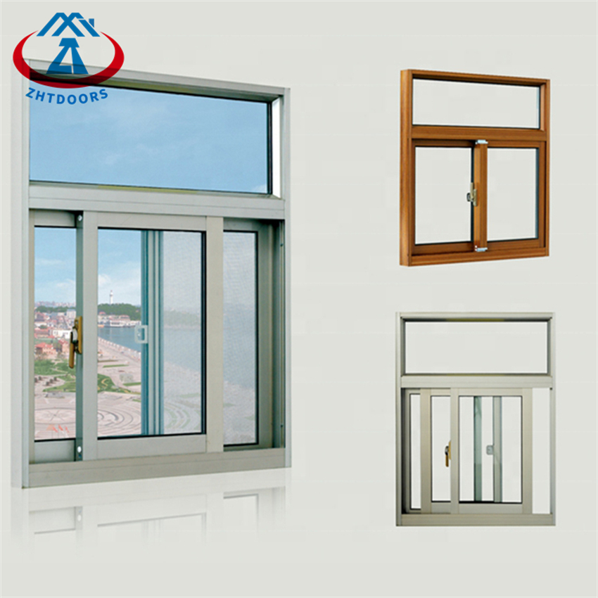 Powder Coated Sliding Windows And Doors With Double Aluminium Sliding Window
