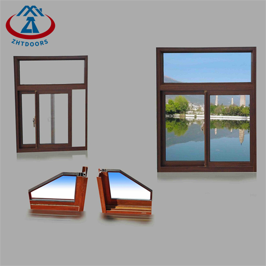 Powder Coated Sliding Windows And Doors With Double Aluminium Sliding Window