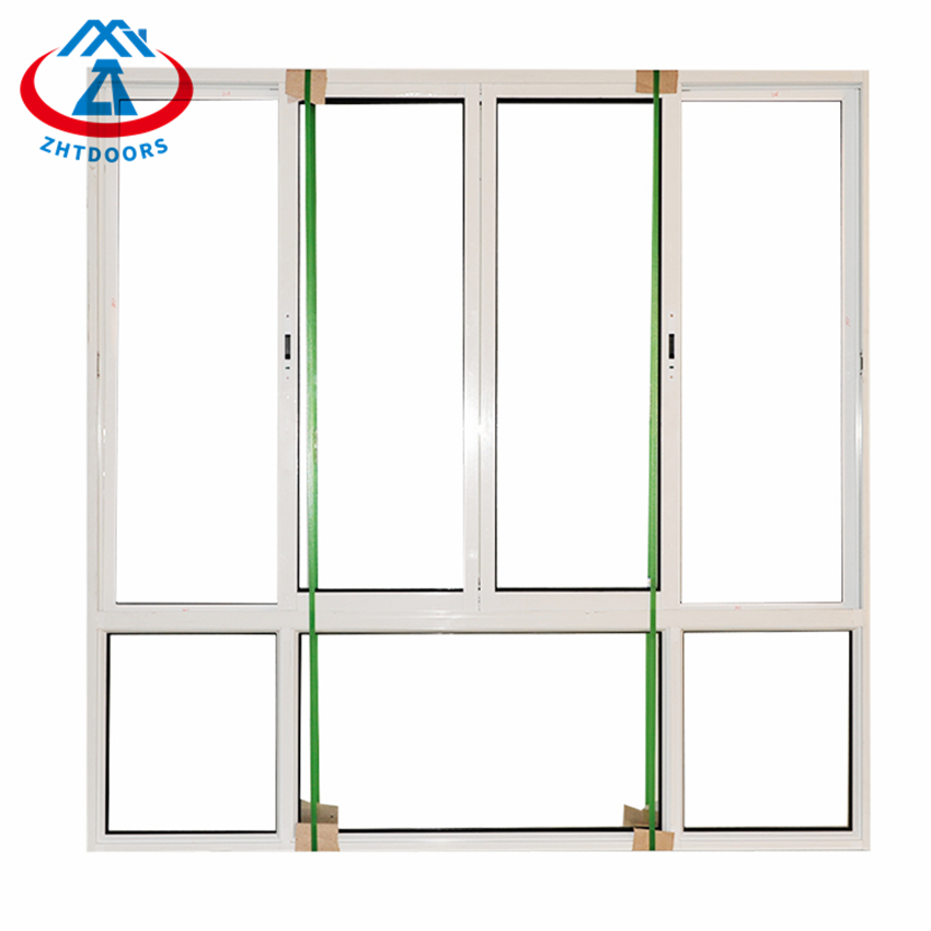 Powder Coated Sliding Windows And Doors With Double Aluminium Sliding Window