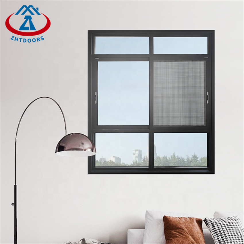 Window Low Cost From China Black Aluminium Sliding Window