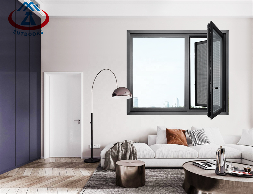 Window Low Cost From China Black Aluminium Sliding Window