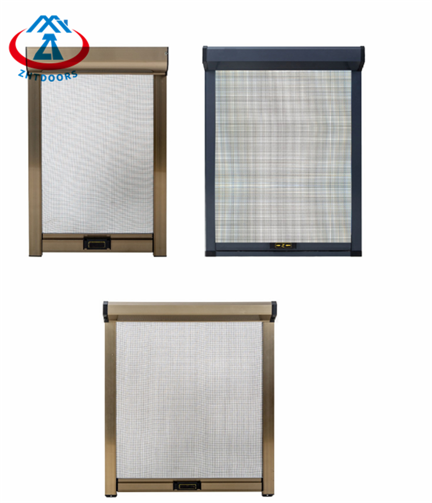 Rolling Up Screen Aluminum Door & Window Aluminium Sliding Window