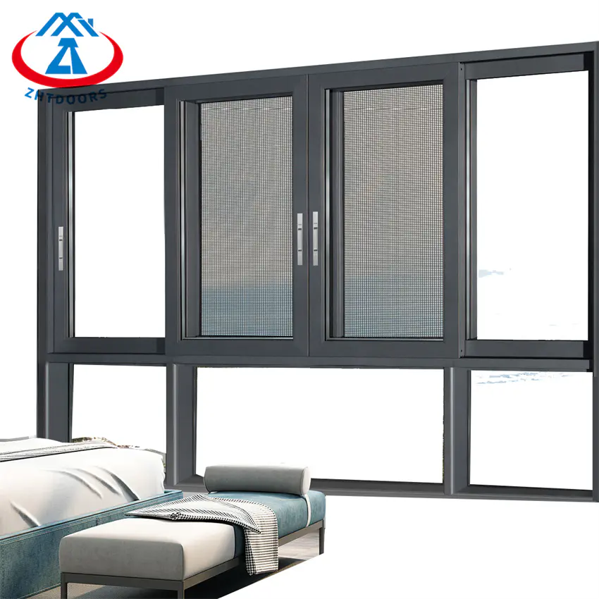 Safety High Quality Sound Proof House Aluminium Sliding Window
