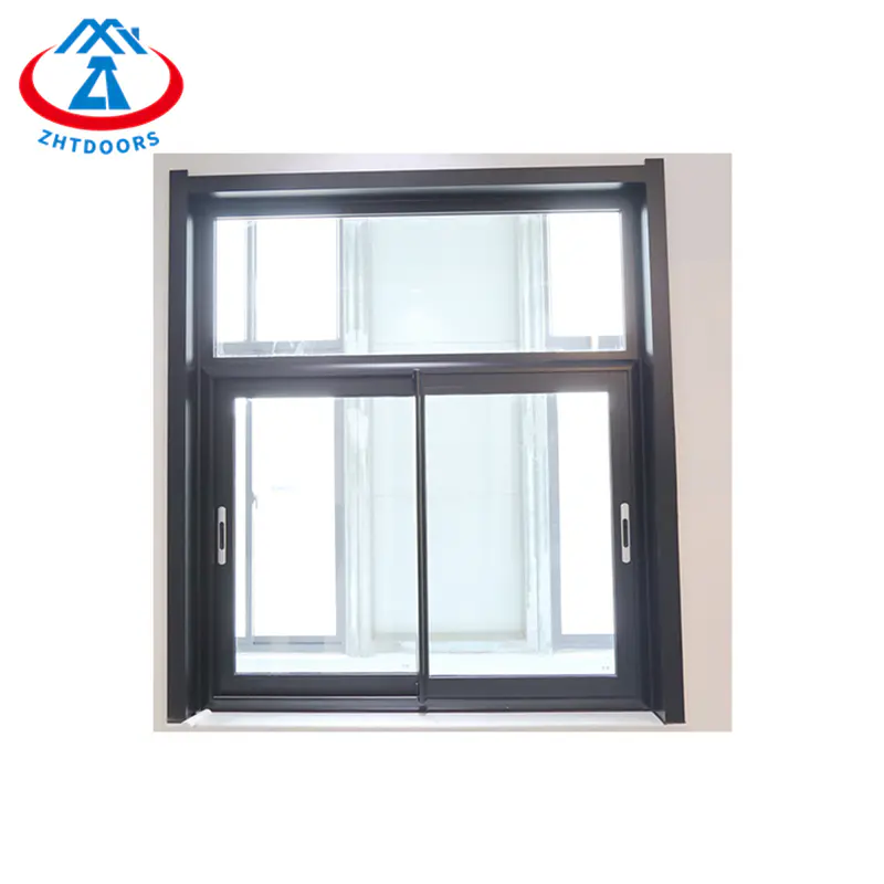 Simple Design Aluminium Double Glazed Frame Glass Sliding Window