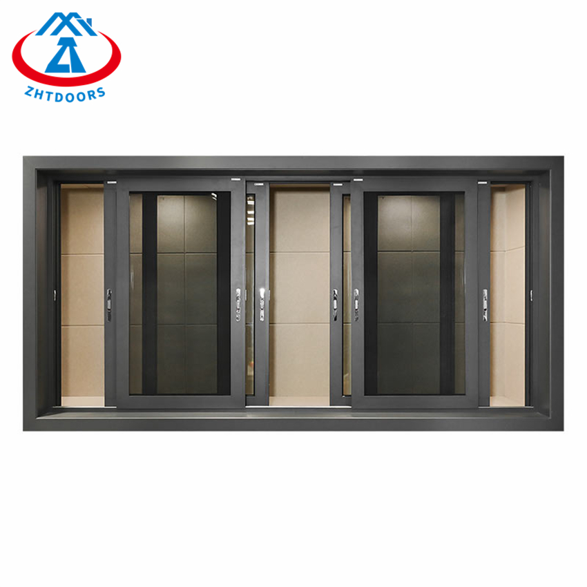 Thermal Break Sliding Window Double Glazing Aluminium Sliding Window