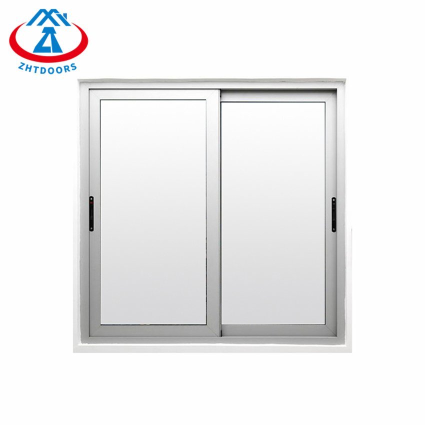 Waterproof Anod Aluminum Frame Doubl Glaze Glass Sliding Window