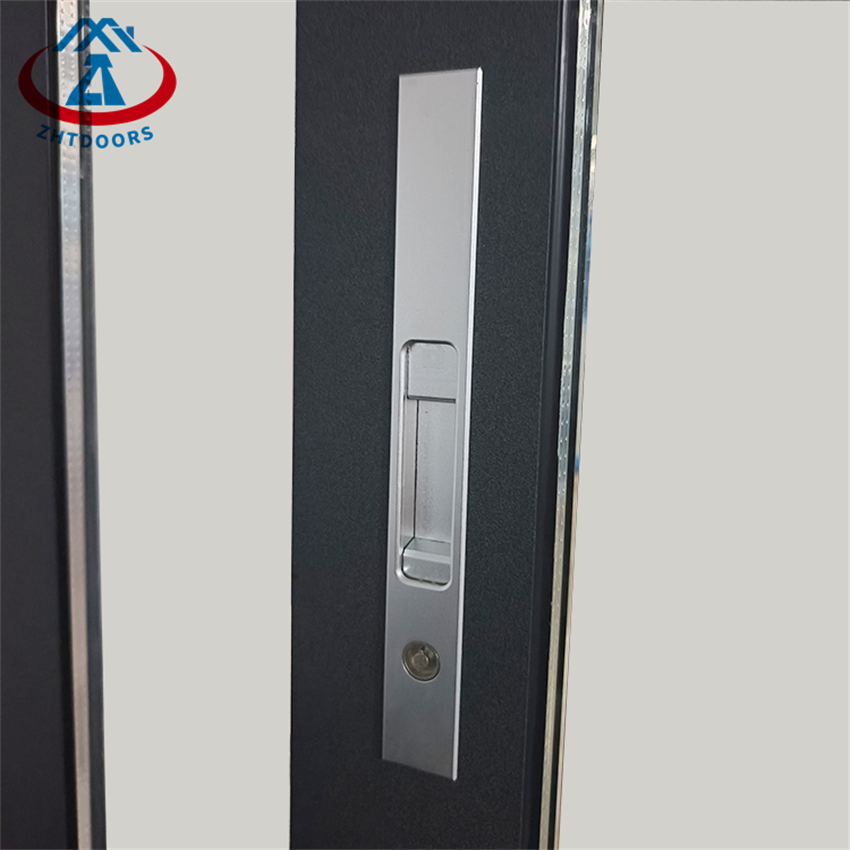 New 3 Tracks Double Glazed Aluminium Sliding Window Zhongtai