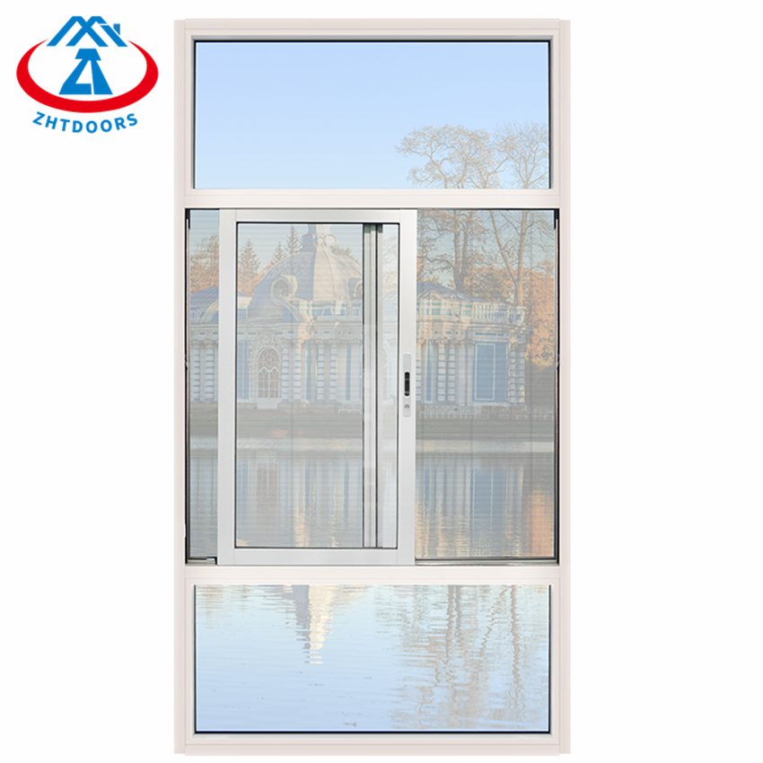 Australian Standard Window Doors Double Glass Aluminium Sliding Window