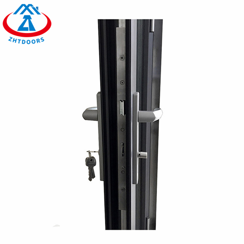 Factory Design Aluminum French Door With Secure Aluminium Swing Door