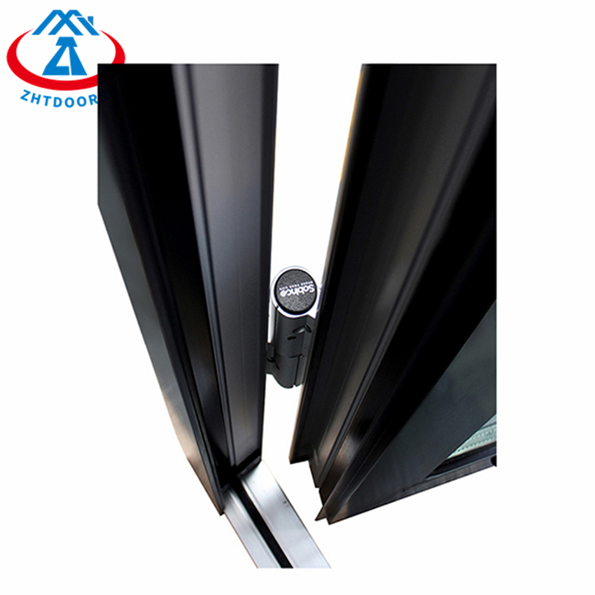 Factory Design Aluminum French Door With Secure Aluminium Swing Door