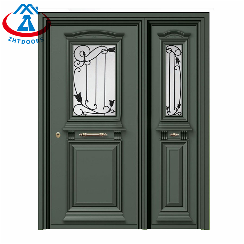 Aluminum Composite Door Swing Entrance Doors Aluminium Swing Door