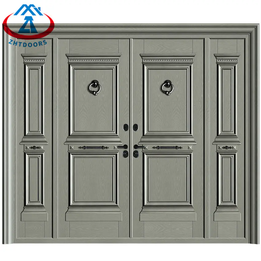 Entry Doors For House Aluminum Double Door Aluminium Swing Door