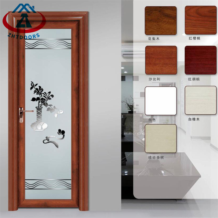 Aluminium Frame Door Fair Price Glass Door Interior Aluminium Swing Door