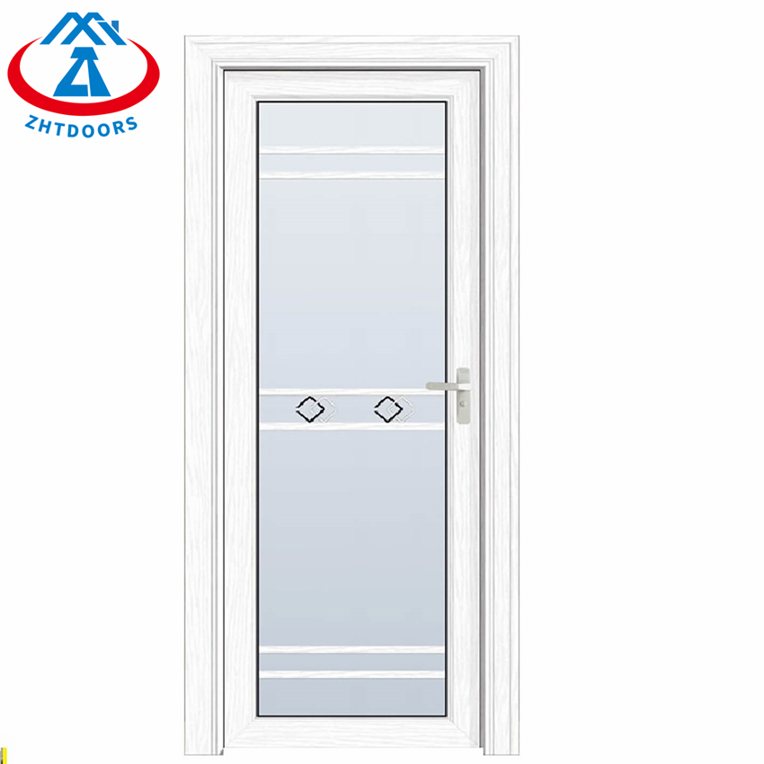 China Supplier Aluminium Toilet Door Modern Bathroom Swing Door