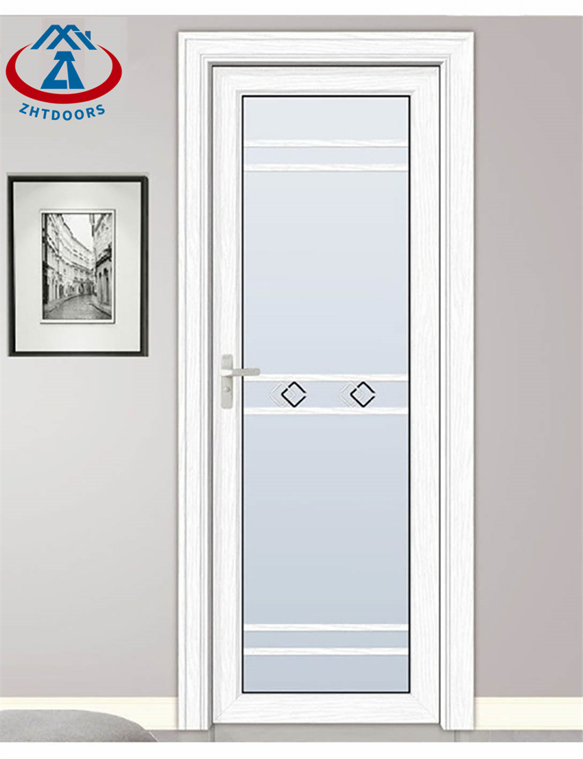 China Supplier Aluminium Toilet Door Modern Bathroom Swing Door