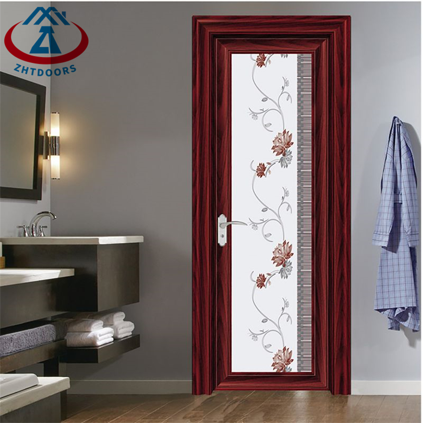 China Supplier Aluminium Toilet Door Modern Bathroom Swing Door