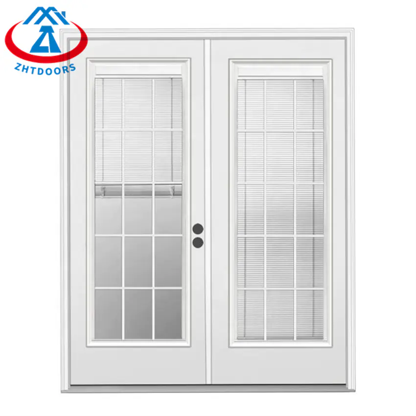 Customized Modern Styles Home Exterior Aluminum Double Swing Door
