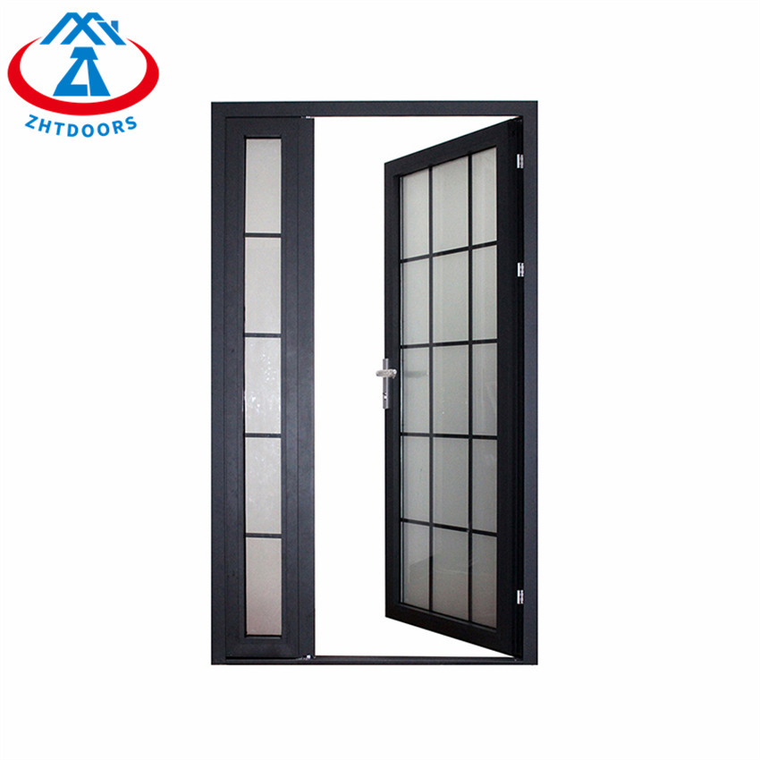 Double Design Pvc Hinged Patio Interior Bathroom Aluminium Swing Door