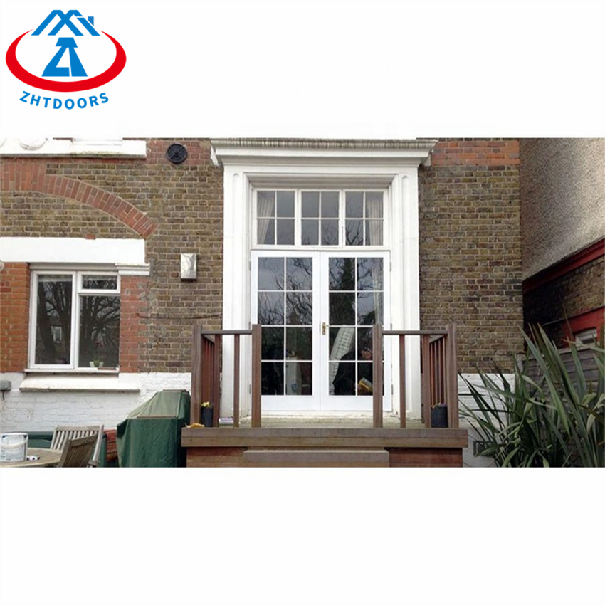Double Front Door Exterior Sliding Shop Front Double Aluminium Swing Door