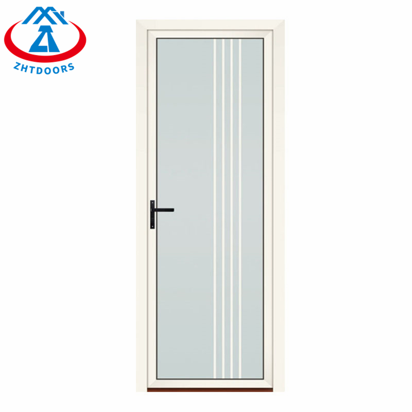 Factory Wholesale Price Entry Aluminum Bathroom Double Swing Door
