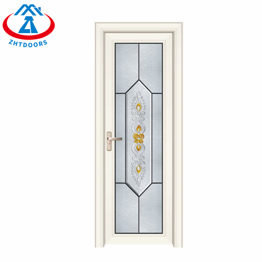 Factory Wholesale Price Entry Aluminum Bathroom Double Swing Door