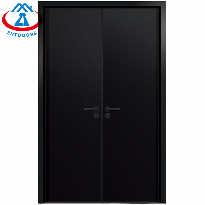 High Quality Fire Prevention Wooden Doors Explosion-proof Aluminium Swing Door