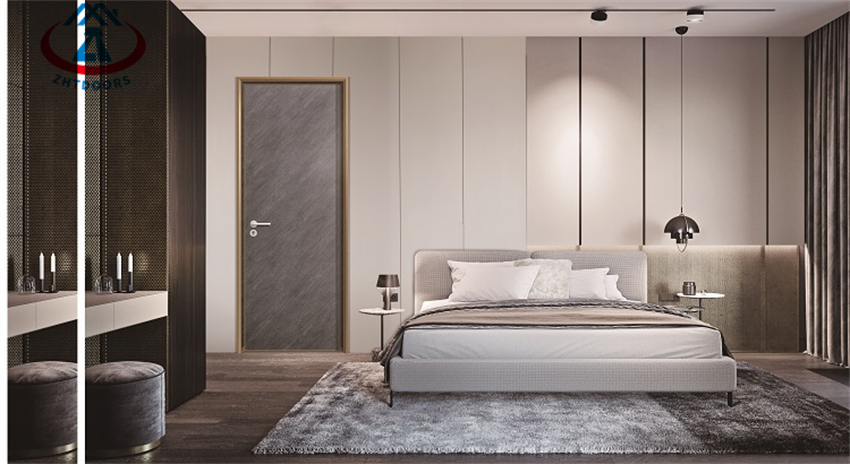 High Quality Fire Prevention Wooden Doors Explosion-proof Aluminium Swing Door