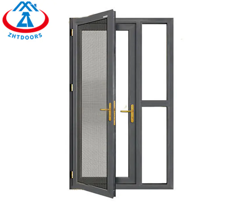 Screen Integrated Aluminum Swing Door
