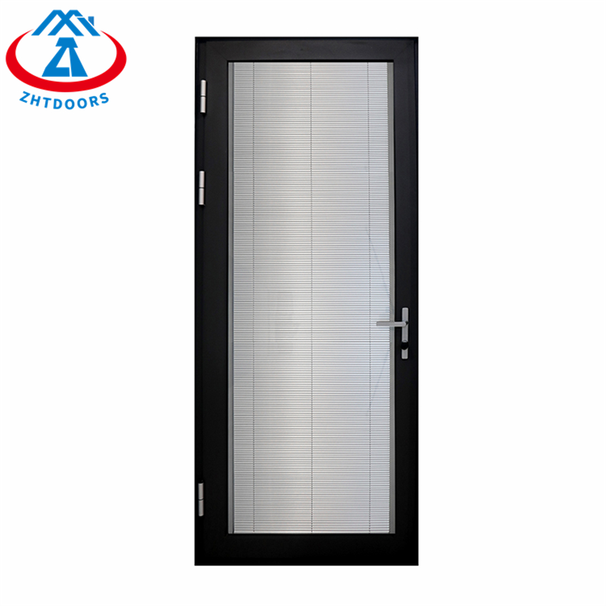 Louver Swing Screen Doors Single Front Aluminium Swing Door