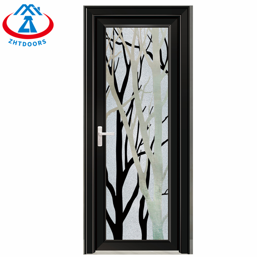 Model Aluminum Door Bathroom China Glass Aluminium Swing Door