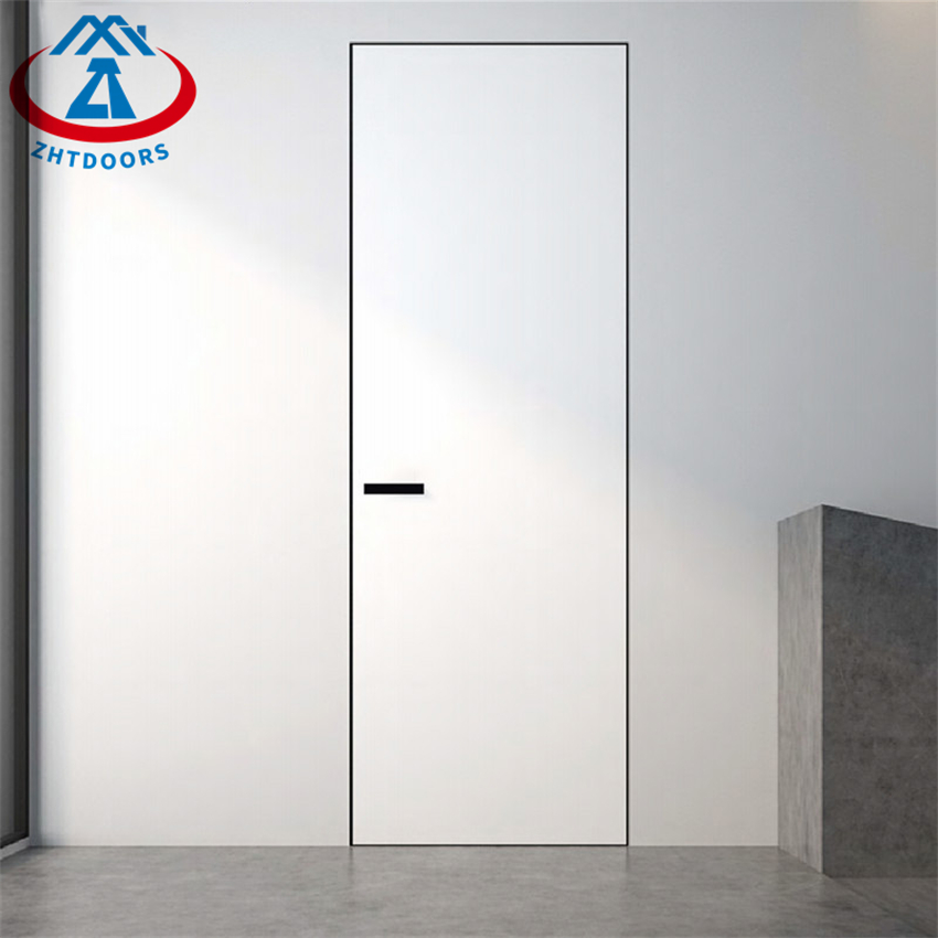 Modern Interior Exterior Soundproof Aluminum Frame Bathroom Swing Door