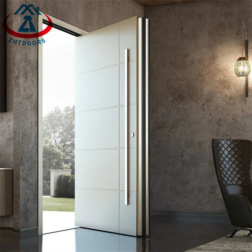 Modern Design Exterior House Aluminum Pivot  Aluminium Swing Door