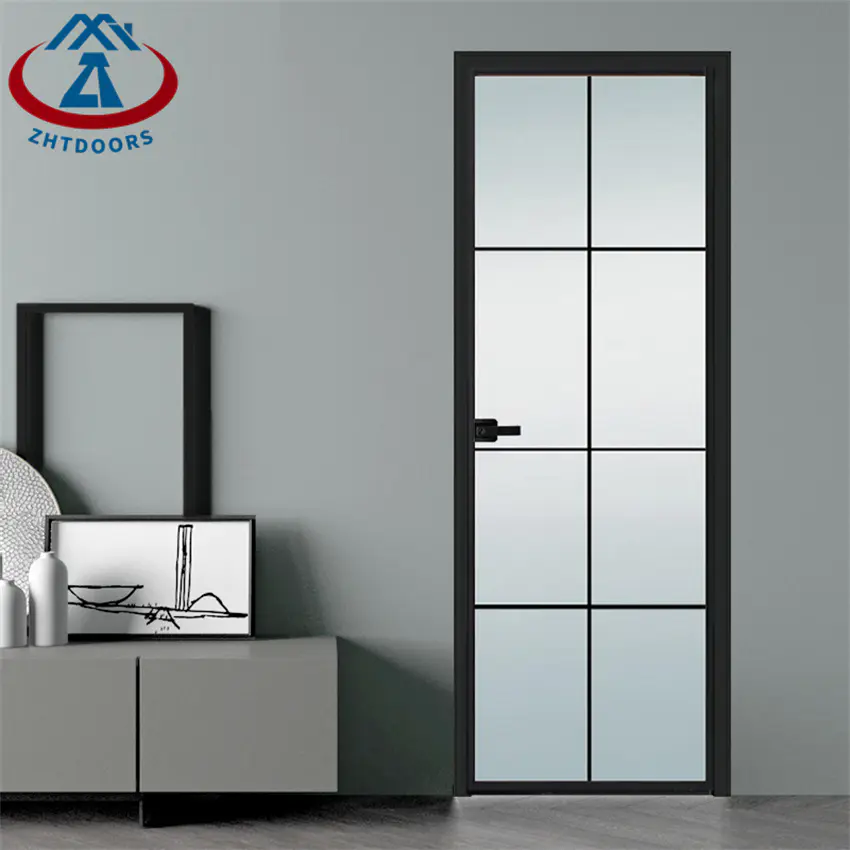 Residential And Commercial Iron Front Aluminium Swing Door