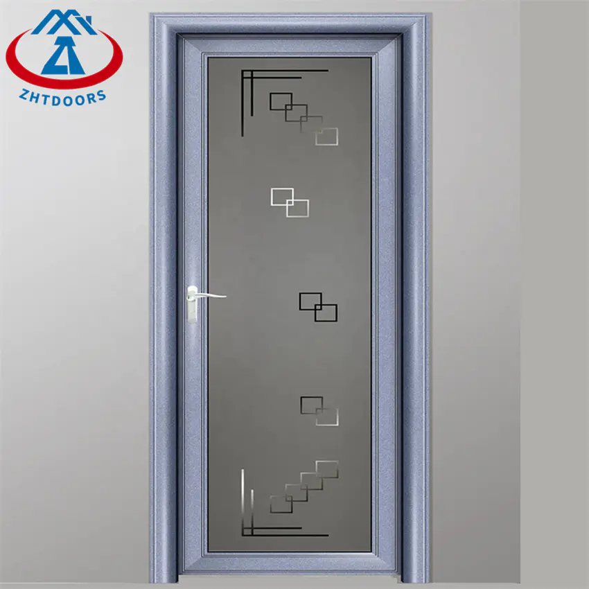 Waterproof Aluminum Bathroom Doors And Windows Aluminium Swing Door