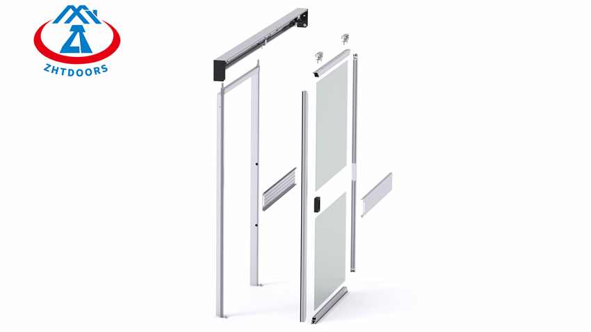 Cleanroom Door Operation Room Door Glass Aluminium Sliding Door