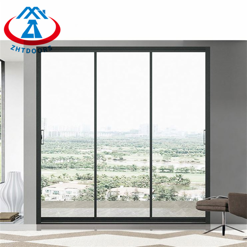 product-Impact Resistant Aluminum Patio Glass Sliding Door-Zhongtai-img