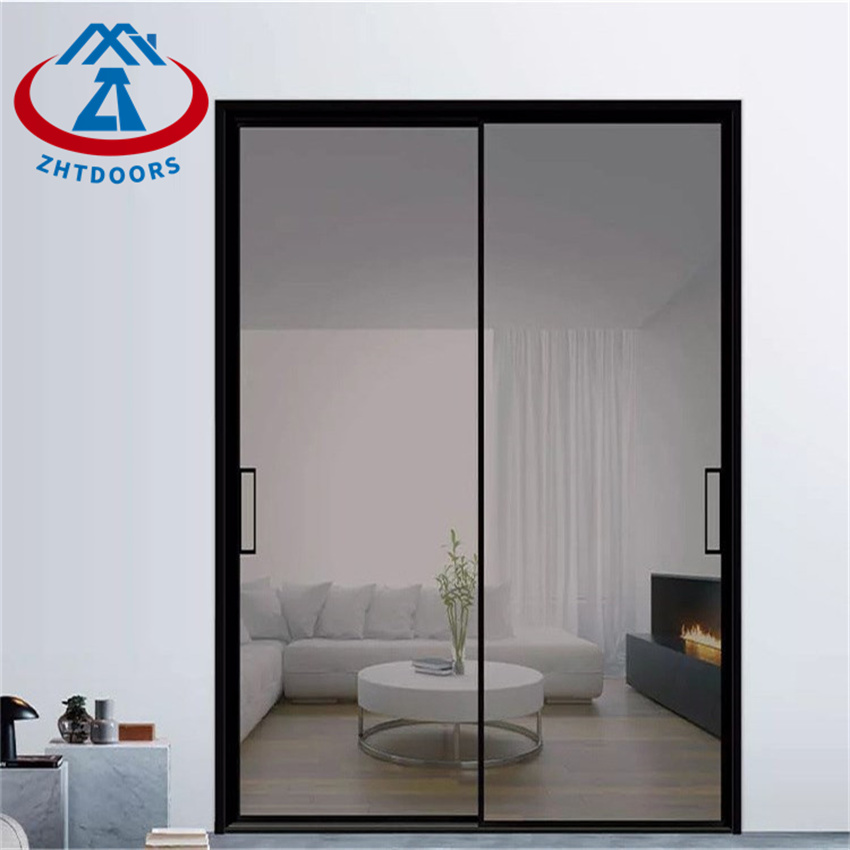 product-Customized Colored Glass Narrow Door Aluminum Profile-Zhongtai-img